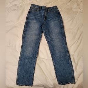 J.Crew women's high waist straight leg jeans